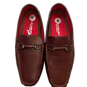 Akademiks  9 Men's Dress Shoes Brown Loafer Boy's